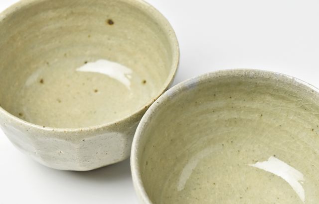 古賀雄二郎 面取り鉢3寸 灰釉【H】 ｜ 暮らしのうつわ花田 和食器 通販