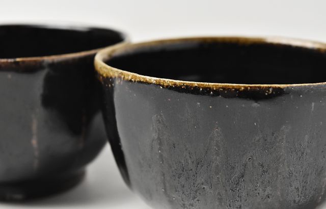 古賀雄二郎 面取り鉢3寸 黒釉【H】 ｜ 暮らしのうつわ花田 和食器 通販