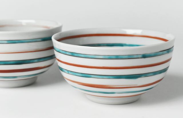 横井佳乃 16 4.5寸深鉢 色絵 コマ ｜ 暮らしのうつわ花田 和食器 通販