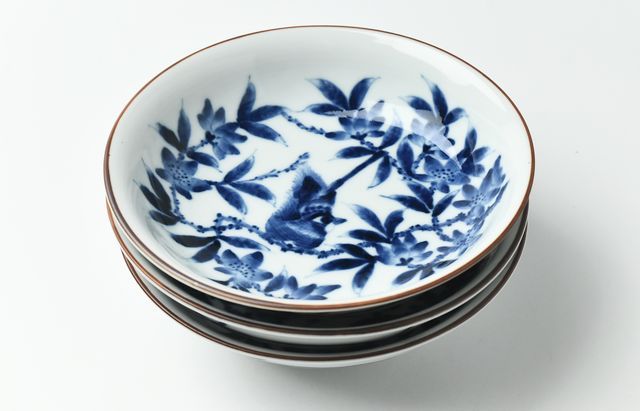 岩永 浩 花鳥文反向付 ｜ 暮らしのうつわ花田 和食器 通販