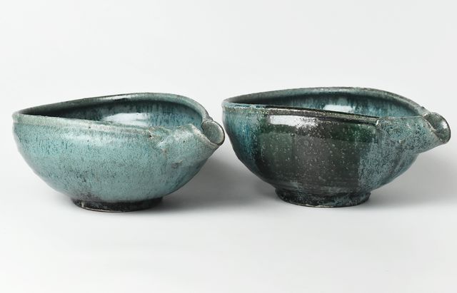 工藤和彦 286 緑粉引片口鉢 ｜ 暮らしのうつわ花田 和食器 通販