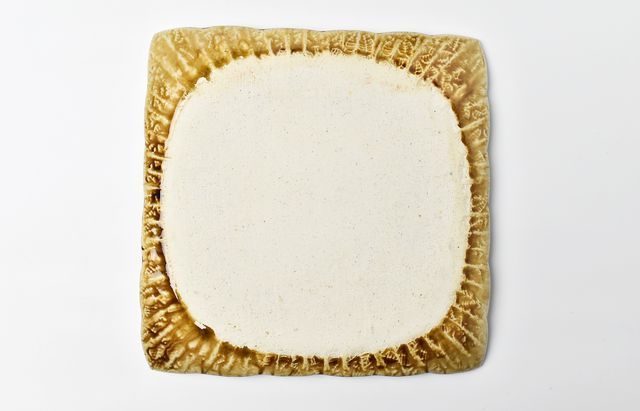 雪ノ浦裕一 1 灰釉紫陽花文四方大皿 ｜ 暮らしのうつわ花田 和食器 通販