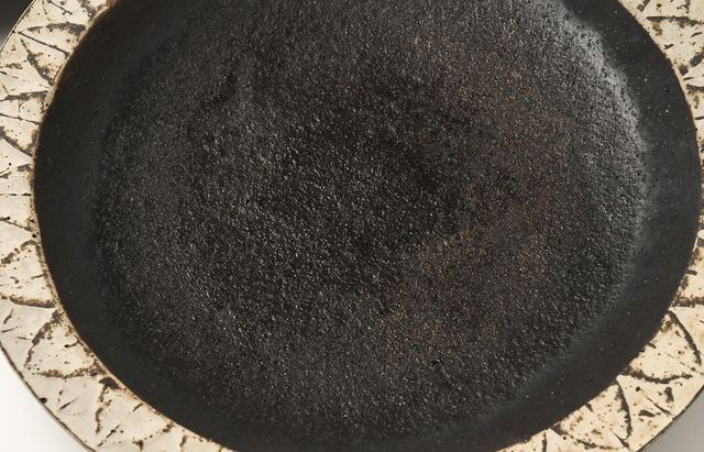 雪ノ浦裕一 5 漆黒幾何文大皿 ｜ 暮らしのうつわ花田 和食器 通販