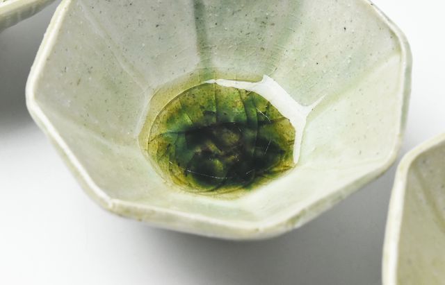 雪ノ浦裕一 緑釉八角豆鉢 ｜ 暮らしのうつわ花田 和食器 通販
