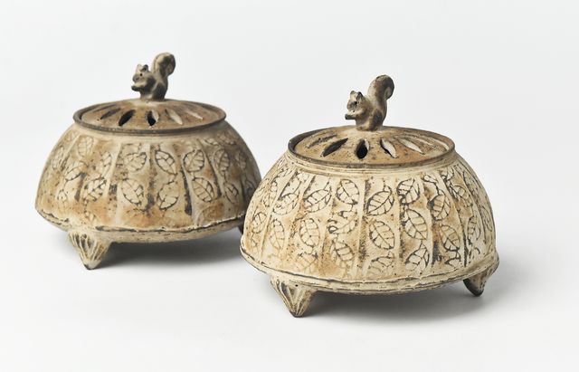 雪ノ浦裕一 16 漆黒印花香炉 ｜ 暮らしのうつわ花田 和食器 通販