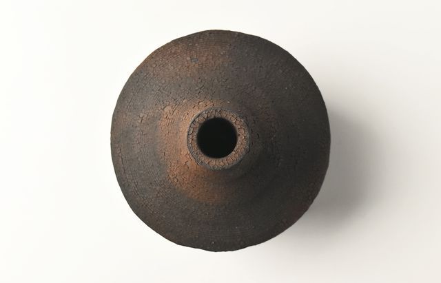 雪ノ浦裕一 14B 漆黒砧花器 ｜ 暮らしのうつわ花田 和食器 通販