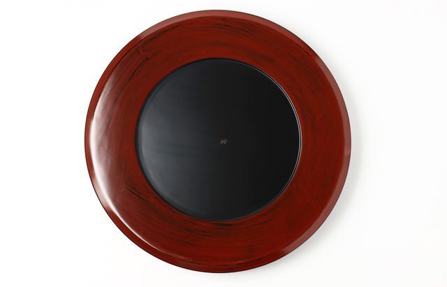 お重 玉山 保男 本朱 六寸丸重 玉山 保男 本朱 六寸丸重 重箱・酒器・他 浄法寺漆展｜