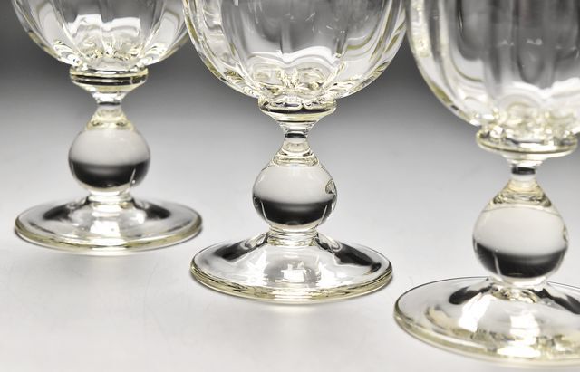 破損した銀製ワイングラスSV950 純銀95% 破損した銀製ワイングラス