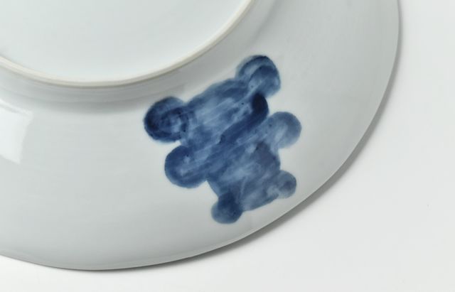 日下華子 だみ花8.5寸皿 ｜ 暮らしのうつわ花田 和食器 通販