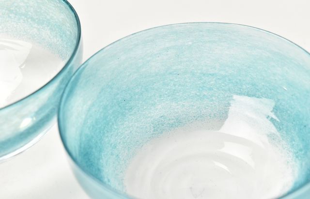 河上智美 ピンブロー小鉢（トルコブルー） ｜ 暮らしのうつわ花田 和