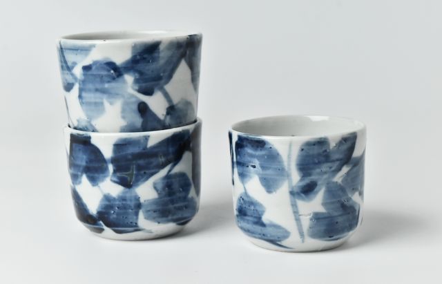 中尾万作 44 つた文小筒 ｜ 暮らしのうつわ花田 和食器 通販