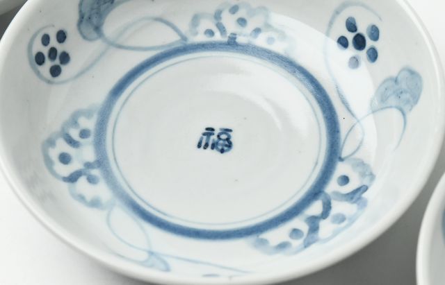 稲村真耶 福字文なます皿 ｜ 暮らしのうつわ花田 和食器 通販
