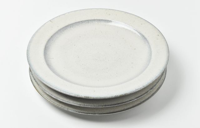 余宮隆 61 青白釉リム皿（LL） ｜ 暮らしのうつわ花田 和食器 通販 