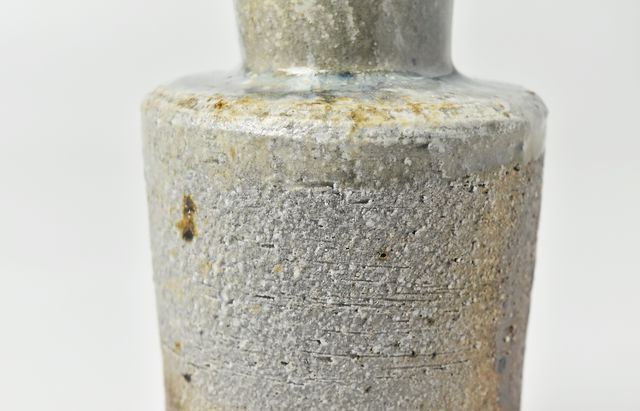 余宮隆さん 灰釉 輪花中鉢 15cm 2客 入手困難