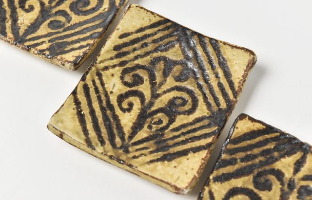 城進 鉄絵豆皿角A ｜ 暮らしのうつわ花田 和食器 通販