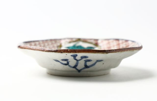 松浦コータロー 1 色絵ペルム紀生物八角小皿（5客組） ｜ 暮らしの