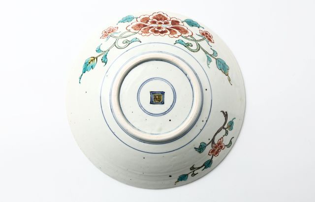 松浦コータロー 49 色絵鳥虎文皿 ｜ 暮らしのうつわ花田 和食器 通販