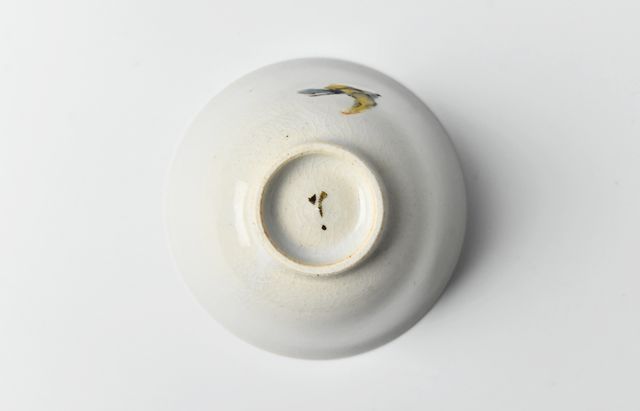 松本郁美 13D 貫入灰釉蓋碗（花鳥） ｜ 暮らしのうつわ花田 和食器 通販