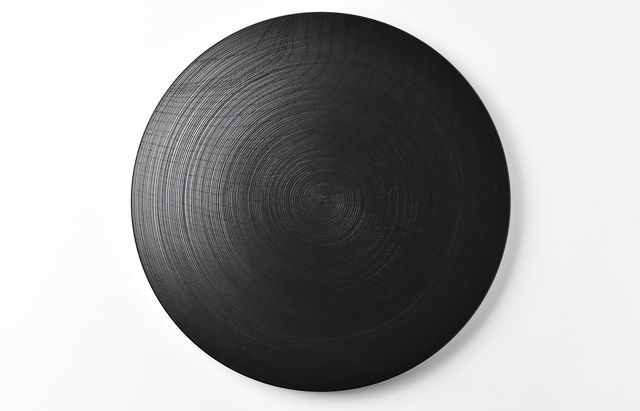 ふじい製作所 78 欅大盆 漆 370/29 ｜ 暮らしのうつわ花田 和