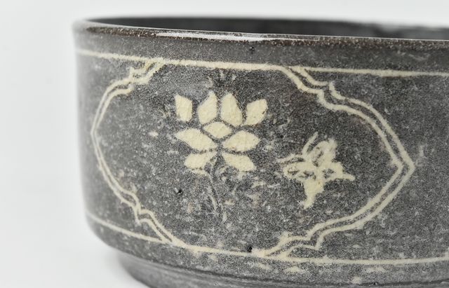 土本訓寛・久美子 16D 象嵌筒鉢 ｜ 暮らしのうつわ花田 和食器 通販