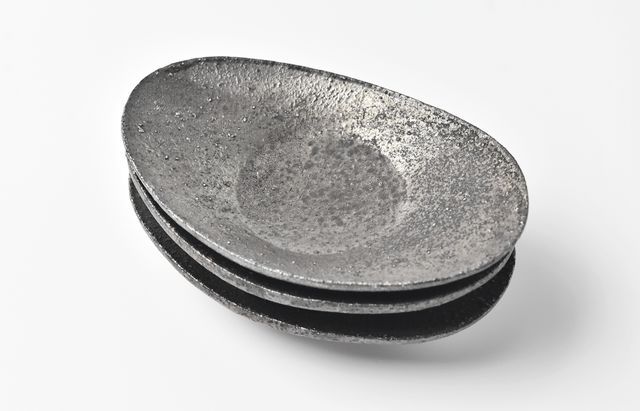 山本哲也 4 sabi-小判形小皿 ｜ 暮らしのうつわ花田 和食器 通販