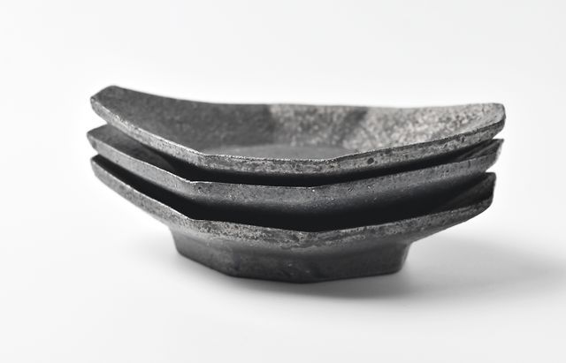 山本哲也 5 sabi-八角小皿 ｜ 暮らしのうつわ花田 和食器 通販