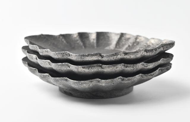 山本哲也 23 sabi-輪花菱形皿（中） ｜ 暮らしのうつわ花田 和食器 通販