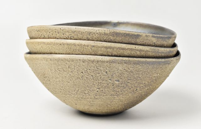 山本教行 岩谷窯 塩釉瑠璃鉢 鉢 ボウル 直径21.2センチ 陶器 民藝 2025