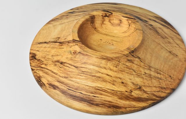 iiDA Woodturning 21C オブジェクト カエデ（スポルテッド）/オイル