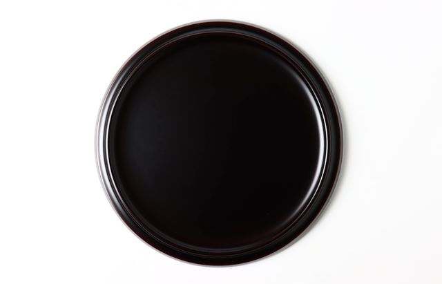 浄法寺 7寸二段丸重（溜） ｜ 暮らしのうつわ花田 和食器 通販