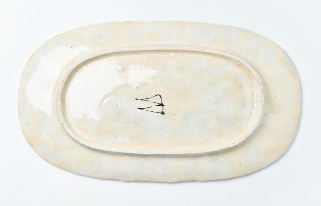 鈴木重孝 5A 薄紅化粧長楕円大皿 ｜ 暮らしのうつわ花田 和食器 通販