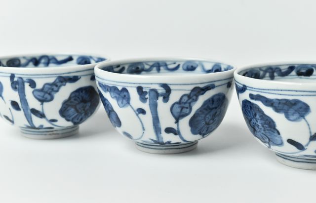 北野敏一（犀ノ音窯） 牡丹文汲出碗 ｜ 暮らしのうつわ花田 和食器 通販