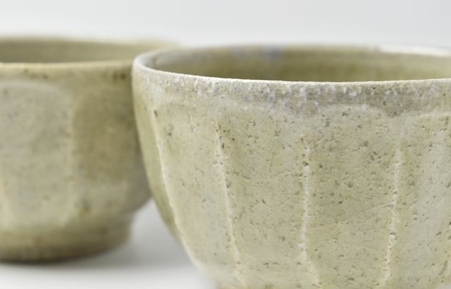 古賀雄二郎 面取り鉢3寸 灰釉【H】 ｜ 暮らしのうつわ花田 和食器 通販