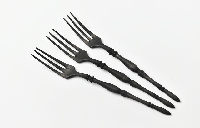 鈴木潤吾 6A デザートフォーク 山桜（草木染め） ｜ 暮らしの