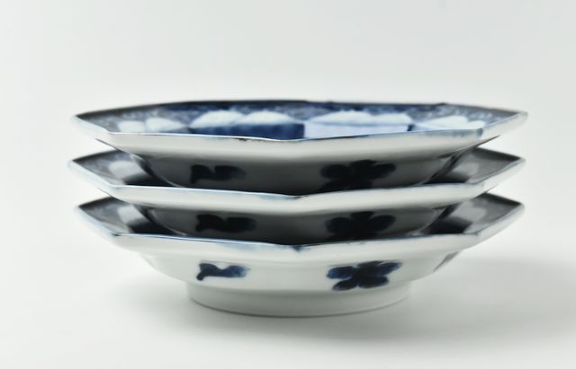 岩永 浩 花鳥外濃文八角5寸皿 ｜ 暮らしのうつわ花田 和食器 通販