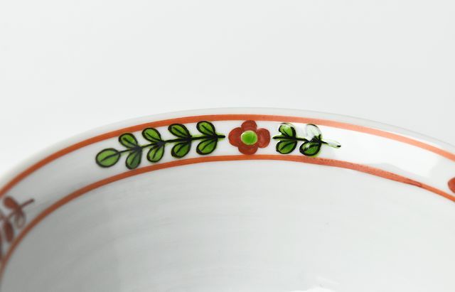 海野裕 金彩赤玉瓔珞文向付 ｜ 暮らしのうつわ花田 和食器 通販