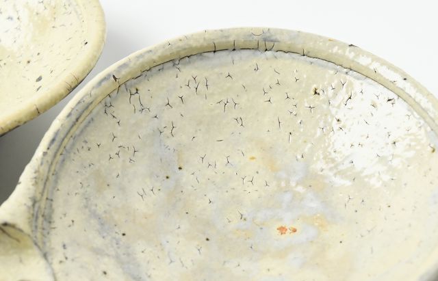 工藤和彦 38 白樺ホワイト平片口鉢 ｜ 暮らしのうつわ花田 和食器 通販