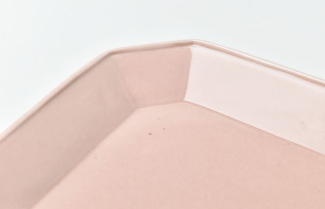 阿部春弥・みか ピンク四方皿 ｜ 暮らしのうつわ花田 和食器 通販