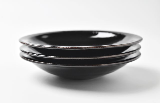 城進 54 アメ釉5寸皿 ｜ 暮らしのうつわ花田 和食器 通販