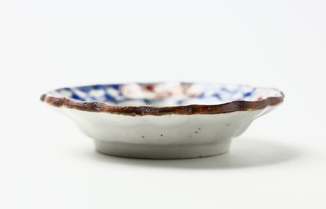 松浦コータロー 2 色絵飛翔生物輪花リム小皿（5客組） ｜ 暮らしの