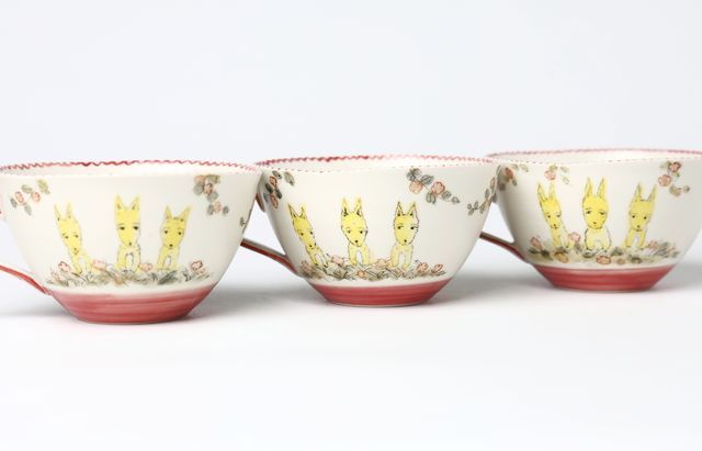 松浦ナオコ 10 オオカミのスープカップ ｜ 暮らしのうつわ花田 和食器 通販