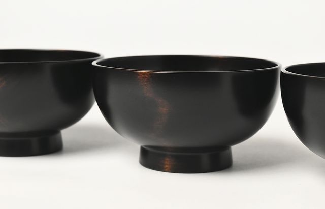 ふじい製作所 34 丸椀 拭漆 ｜ 暮らしのうつわ花田 和食器 通販