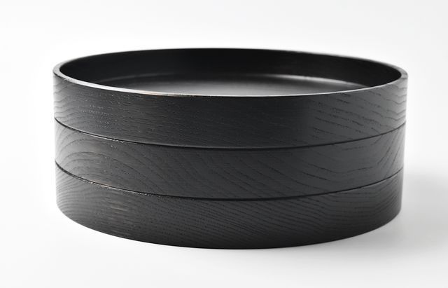 ふじい製作所 70 栗の盆 漆 240/30 ｜ 暮らしのうつわ花田 和食器 通販