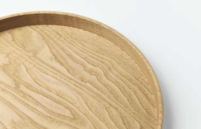 ふじい製作所 27 栗の盆 300/33 ｜ 暮らしのうつわ花田 和食器 通販