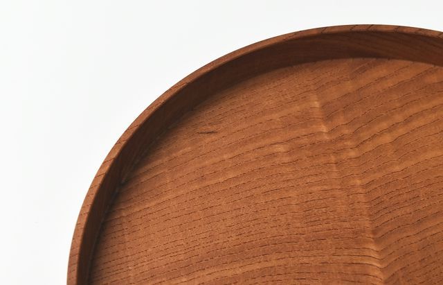 ふじい製作所 29 欅の盆 322/35 ｜ 暮らしのうつわ花田 和食器 通販