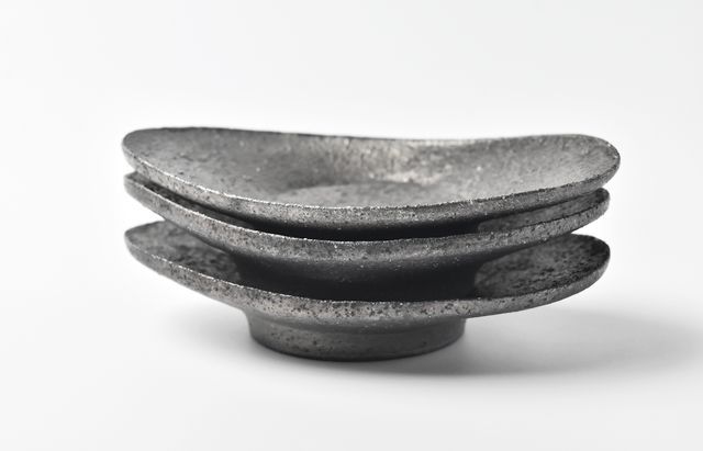 山本哲也 4 sabi-小判形小皿 ｜ 暮らしのうつわ花田 和食器 通販