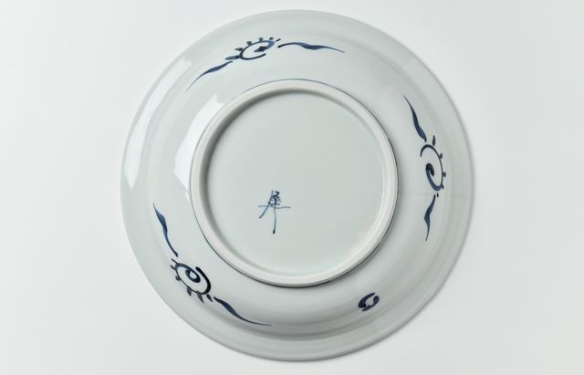 北野敏一（犀ノ音窯） 蓮鷺文大皿 ｜ 暮らしのうつわ花田 和食器