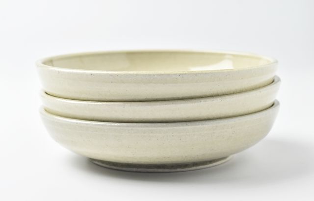 風窯 黄灰釉5寸深皿 ｜ 暮らしのうつわ花田 和食器 通販