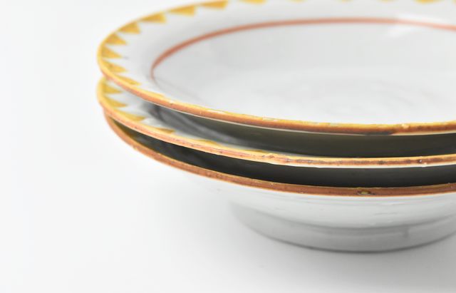 中尾万作 4 金サビうろこ文5寸皿 ｜ 暮らしのうつわ花田 和食器 通販