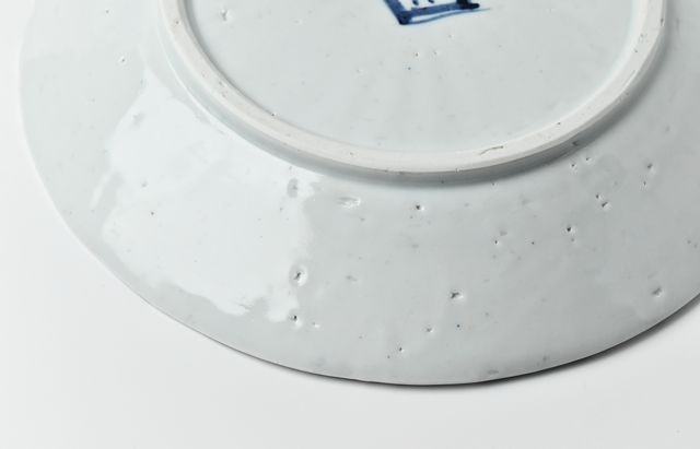 中尾万作 101 染付ぶどう文大皿 ｜ 暮らしのうつわ花田 和食器 通販